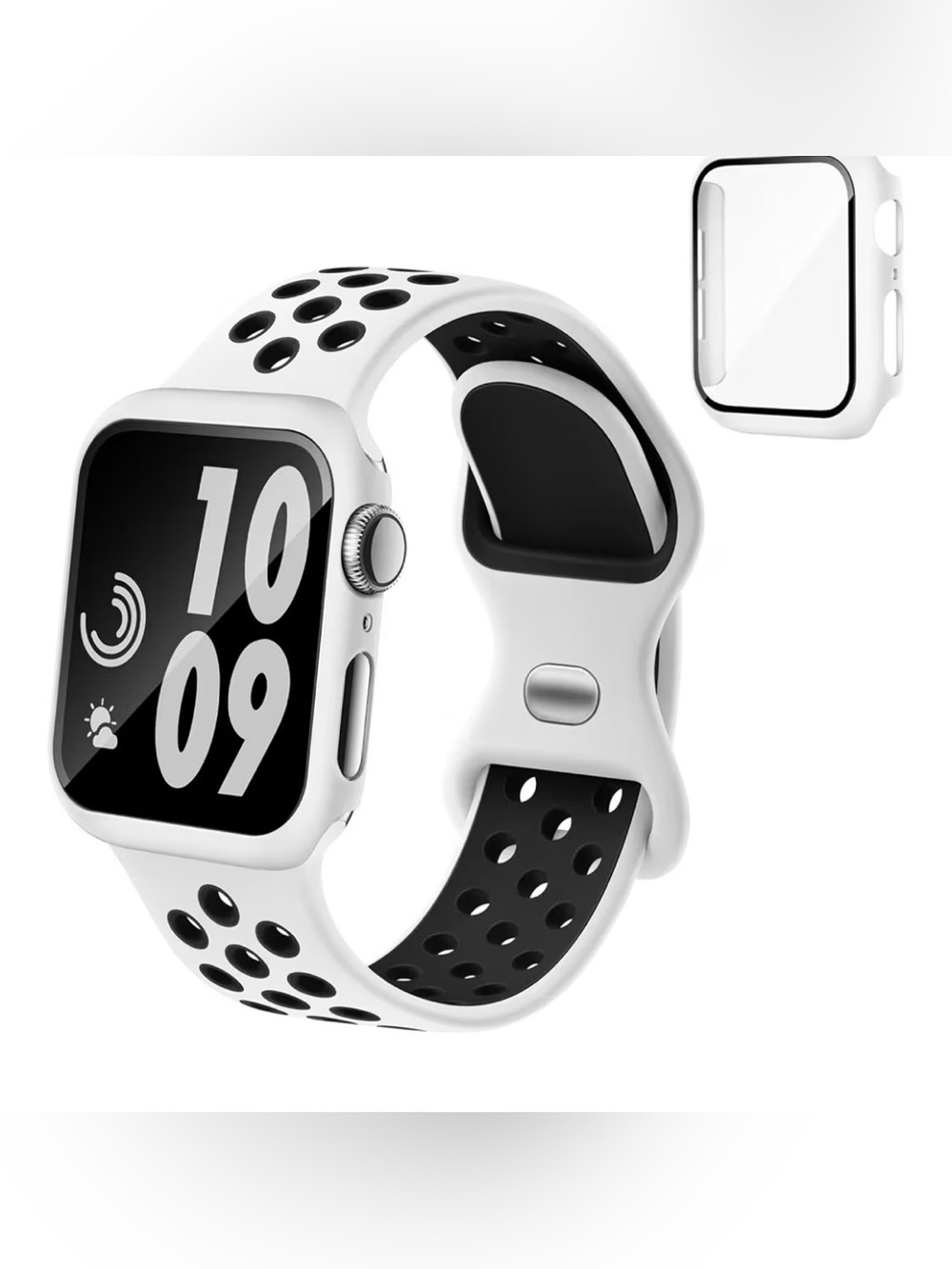 Silicone Sports Fashion Smartwatch Band & Case